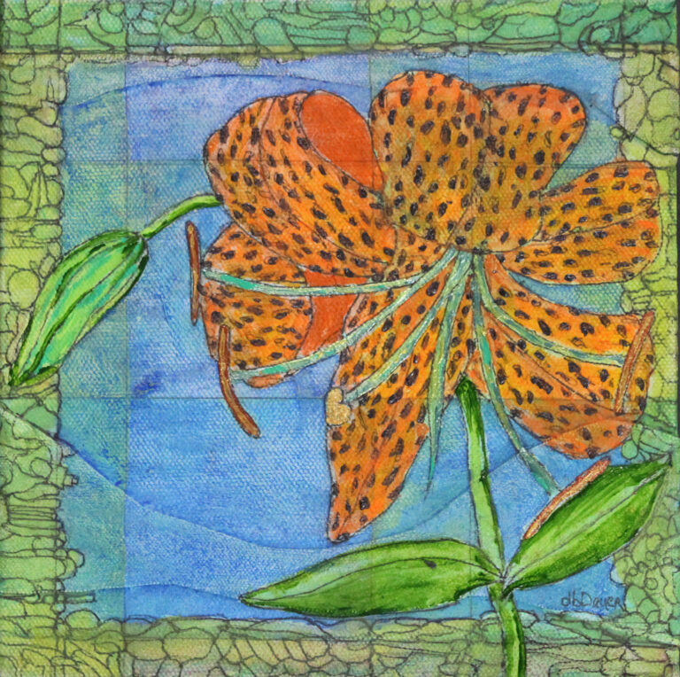 Flower 21 8x8 Tiger Lilly 768x764