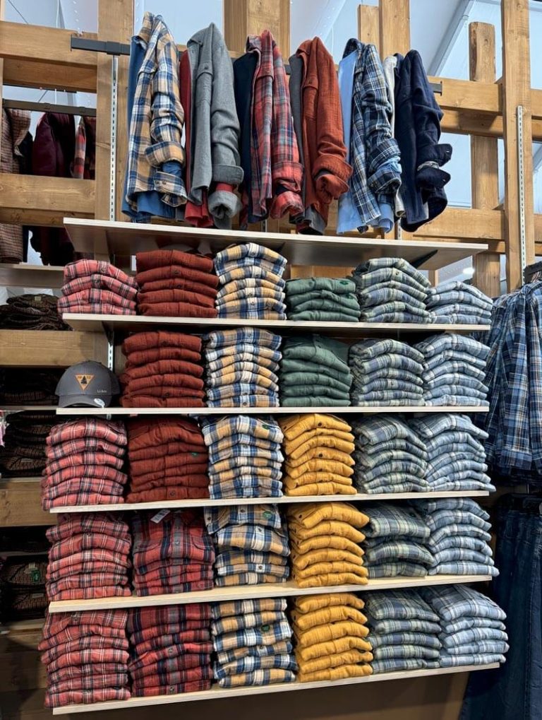 Our famous flannel can be found in the store or online. Our famous flannel can be found in the store or online.