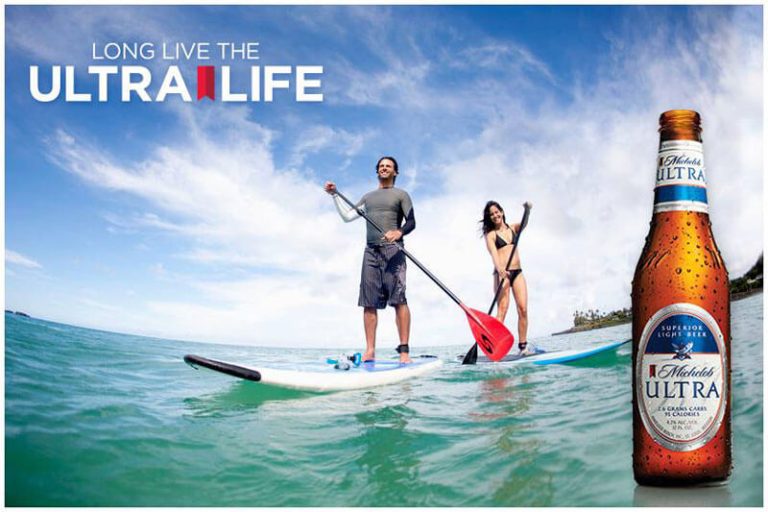 Michelob Ultra Stand up paddleboard 768x512