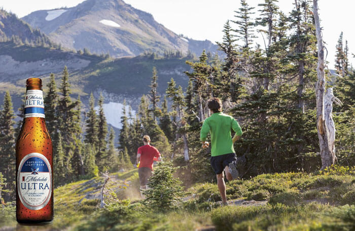 Michelob Ultra running